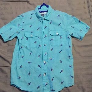 Old Navy toucan Hawaiian shirt